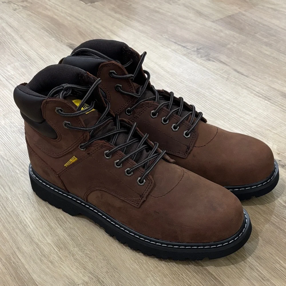 WELGAOM | Shoes | New Mens Welgaom Steel Toe Leather Work  display picture 3